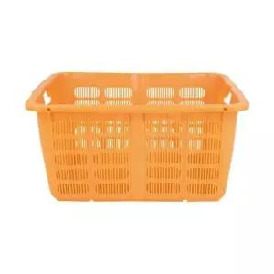 농산물 62L 부품 상자 황색/바구니/박스/수납/적재/운반/과일/식품/마트/납품/배추/시장/산업용/공업용