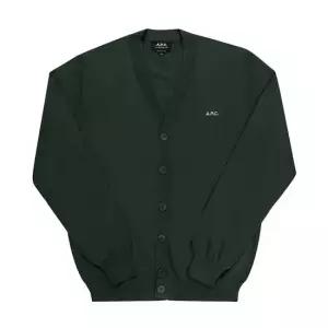A.P.C [명품] 아페쎄 COGDK H22229 JAC MILITARY KAKI 남성 가디건