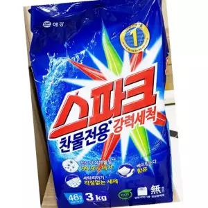 애경 스파크 3k 리필 4개 세제