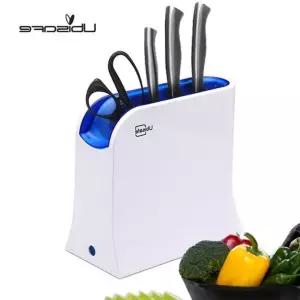 칼꽂이 살균건조기 칼블럭 유비세이프2000