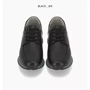 [엘칸토]남성 소가죽 데크슈 경량 스니커즈 캐주얼화 3.5CM LCMC63U613-19_SC