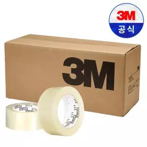 3M 311+ 초강력 냉동 포장 투명 테이프 저온용 48mmx50M (36개)