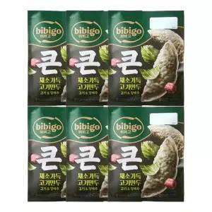 (e)CJ 비비고 큰채소가득고기만두 양배추400g x6개
