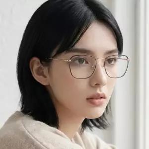 티타늄 안경테 BY5059D 002 명품 사각 메탈테 아시안핏