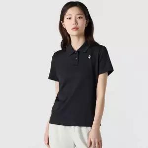 [롯데백화점]르꼬끄 공용 카라티 에센셜 폴로티셔츠 QR123ETS31_BLK