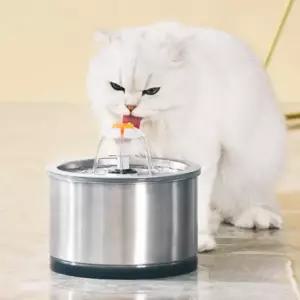 강아지 고양이 플라워 올스텐 필터 펫 정수기 급수기