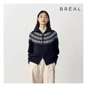 [매장정품] 브리엘 25FW 노르딕 캐시미어 니트 집업 1종[ 69,900원] 2134806