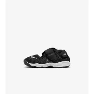[Nike 국내매장판] 나이키 리틀 리프트 블랙 메쉬 베이비 아기 유아 샌들 317415-014
