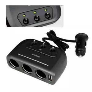 시거잭 12V 24V USB 스위치 3구 멀티 소켓 자동차 용품/전기/차량용/충전기/어댑터/악세서리/플러그