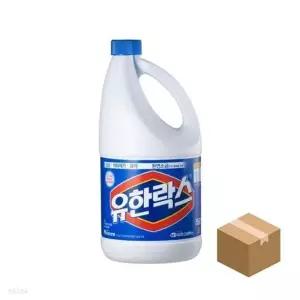 유한락스 레귤러 2L x 6개 BOX 화장실 향락스 (W97C6C6)