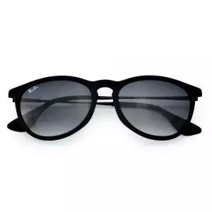 레이밴 여성 선글라스 RB4171 에리카 매트 블랙 프레임 그레이 그라데이션 렌즈 54mm 6058647
