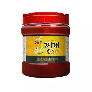 참소당 찌개소스2kg / 김치찌개 부대찌개 등 찌개양념