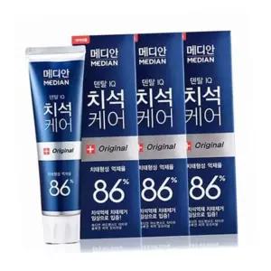 치약 메디안 치석케어 오리지널 120g 3P