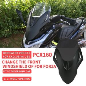 혼다 PCX125 PCX160 PCX 125 160 2025 개조형 윈드쉴드 높이 조절 스크린 백미러 일체형 오토바이 액세서