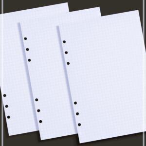 포켓 스토리 6 모눈 A5 다이어리리필 일정관리 다꾸