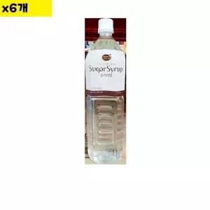 식자재 식재료 x6개 1.5L 슈가시럽 리치스 도매