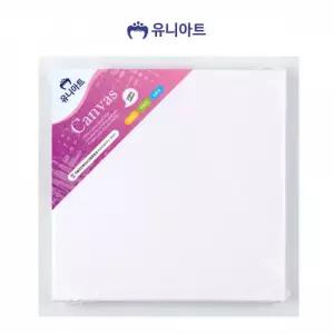 유니아트 미술용 캔버스천 액자 (사각) (20x20cm)