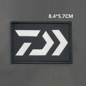 후크 액세 로고 빈티지 모자 낚시 와펜 자수 커스텀 자수패치 백 테두리 머로우 패치 와팬