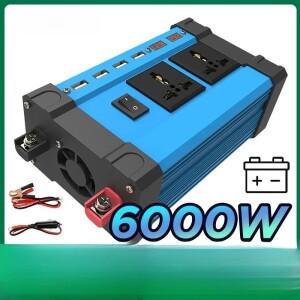 6000W 강력한 자동차용 인버터 12볼트 차량 DC 전원을 AC로 변환하는 간편한 솔루션