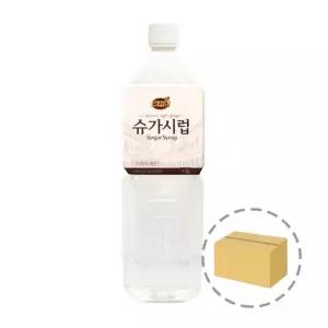 동서식품 리치스 슈가시럽 1.5L 1BOX (6개입) [BJT52231]