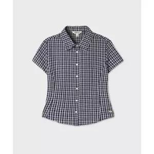 후아유 WHO.A.U Slim-fit Check Shirts (F) WHYCG2561F 160380