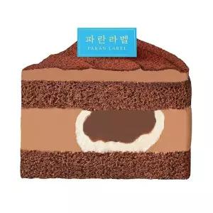 (파리바게뜨) 파란라벨 저당 카카오 케이크(조각)