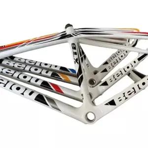 100% 카본 파이버 MTB 프레임 26/27.5인치 17/19 135MM 퀵 디태치먼트 자전거 프레임 세트에 적합 MTB 자전