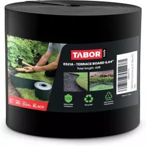 Tabor TOOLS 40피트 테라스 보드 높이 5인치 두께 0.04인치 조경 가장자리 코일 잔디 장벽 벤더 가든
