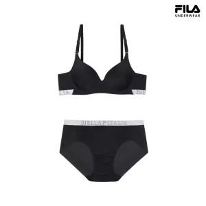 [휠라] 에센셜 프리미엄 와이어 브라 드로즈 세트 (FI4BAG1661FBLKSKU)