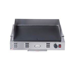 상업용 캐드코 CG-10 카운터탑 공간 절약 그릴, 스테인리스 스틸, 120v, 21인치 x 12인치 조리 공간, 사용 가능