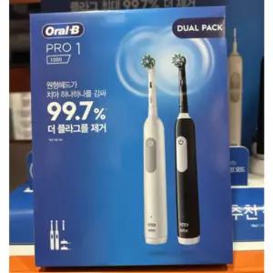오랄비 전동칫솔 Pro 1 Dual Pack