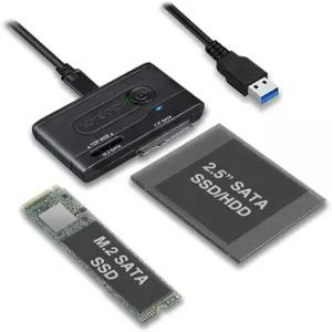 ICY DOK 2.5인치 및 M.2 SATA III HDD SSD를 USB 3.2세대 1(5Gbps) 하드 드라이브 도킹 스테이션 리더