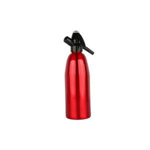 알루미늄 소다 시폰, 탄산수 제조기, 표준 8g CO2 카트리지(1L), 탄산수 기계, 탄산수 스트리밍 기계, 탄산수 제조기(빨간색)와 호환 가능