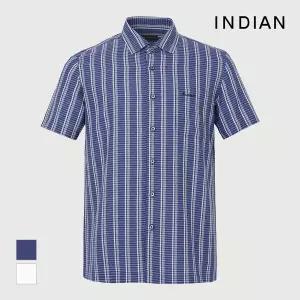 인디안 INDIAN 크레이프 체크셔츠_MITNS3M3231 1083089