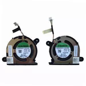 Xrifinmi New Laptop Cooling Fan CPU GPU Replacement for DELL XPS 2020 13 9300 9310 P117G P/N