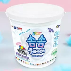 솜솜클레이 800g(솜솜클레이800g 컬러매직4색 각20g)