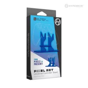 Xbox /PlayStation /Nintendo Switch /More(파란색)-하이퍼킨용 픽셀 아트 유니버설 컨트롤러 스탠드