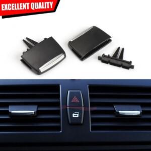 BMW 호환 호환 X3 E83 에어컨 통풍구 토글 피스 아웃렛 카드 클립 바람 방향 조절 노브 64223417431