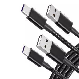 Xbox Series X/S PS5/PS5 Pro 컨트롤러 Elite 2 Switch USB 타입 C 나일론 땋은 케이블 교체용 TCKN 충전기