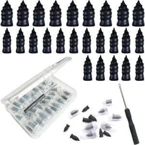 10-70PCS 진공 타이어 수리 네일 키트 글루 프리 튜브리스 자동차 바이크 오토바이 스쿠터 ATV 펑크 세트