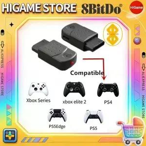 사턴용 레트로 리시버 xbox 호환용 시리즈 원 게임패드 스위치 프로 및 PS5/PS4용 8BitDo 컨트롤러 거의