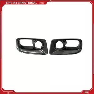 스카이라인 R33 9597 GTR 카본 파이버 보더 프론트 범퍼 에어 덕트 글로시 레이싱 벤트 키트 트림 자동차