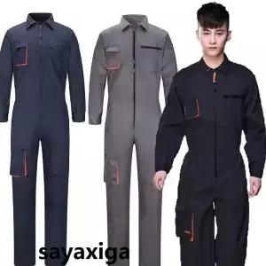 Vintage Harajuka Mens 긴 소매 카고 지퍼 플라이 포켓 로퍼 즈 점프 슈트 패션 커버 올 캐주얼 플러스