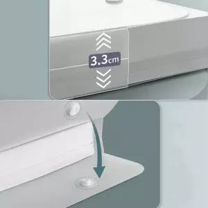 [하프클럽/알티피아]투명 미술가방 4절 스케치 그림 3.3cm