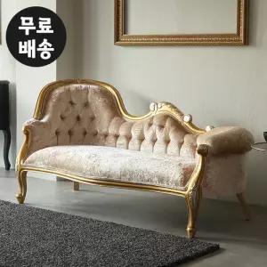 시에 원목 엔틱 쇼파 카우치 3인용 소파 패브릭 거실