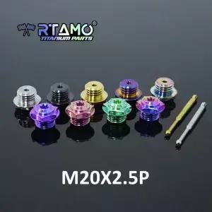 RTAMO 티타늄 엔진 볼트 딥스틱 포함 혼다 XADV750 CBR1000RR 가와사키 ZX4R KR150 야마하 호환 Tmax Nmax