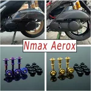 FLAWLESSTI Gr5 티타늄 볼트 CVT Yamaha Nmax 155 Aerox V1 V2 V3