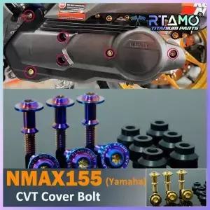 RTAMO 티타늄 합금 볼트 M6 CVT 야마하 호환 Nmax 155 V1V2 용