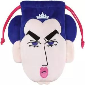 티스 팩토리 KS55305JO 짱구형 플러시 드로스트링 파우치 조마 액세서리 캐릭터 귀여운 상품 선물 약 H75 x