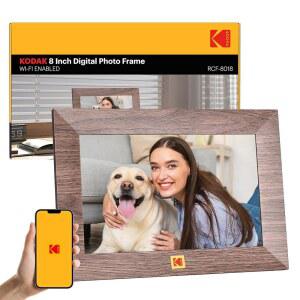 KODAK 8인치 WIFI 디지털 액자 1280X 800 IPS HD 터치스크린 32GB 저장 공간 어디서나 사진이나 동영상을 즉시 공유할 수 있는 간편한 설정